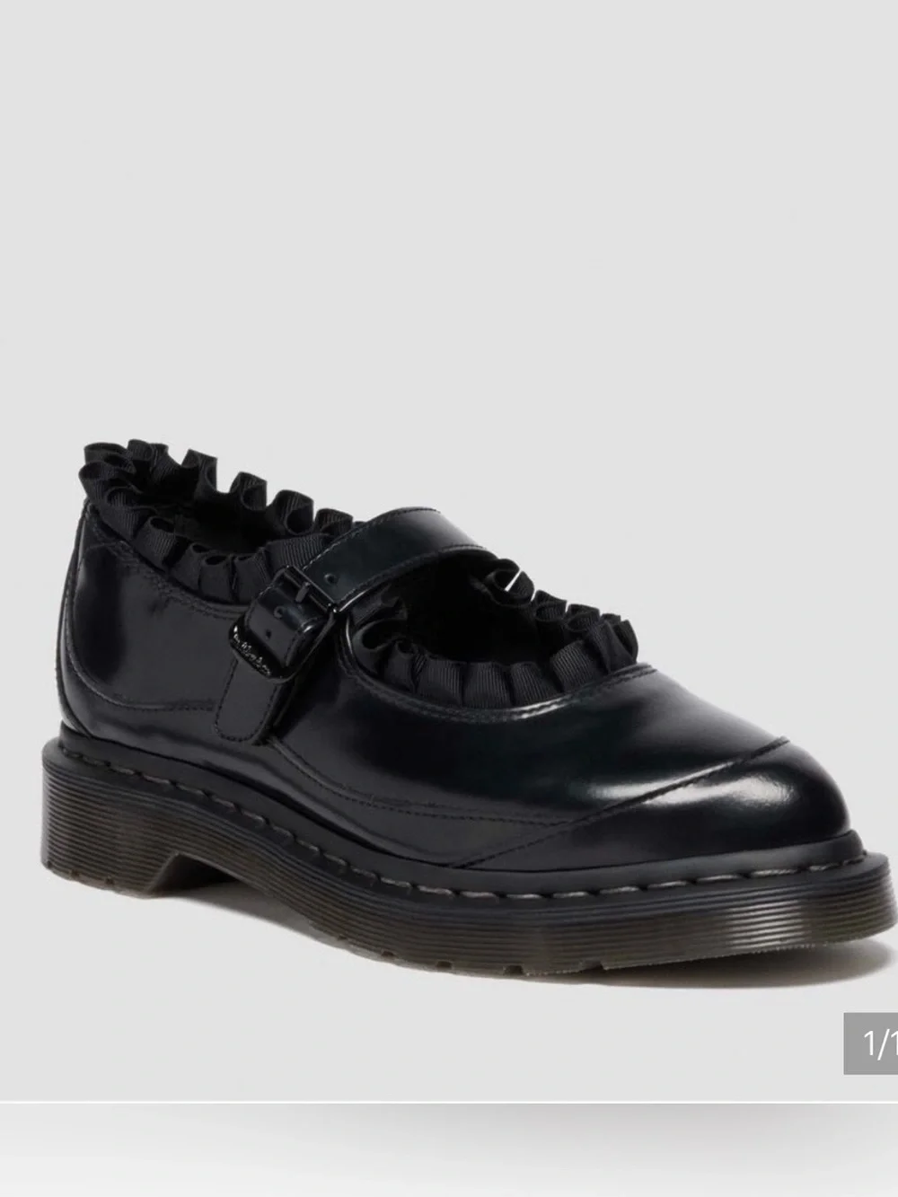 Dr. Martens Elphie Mary Jane Frill 8 New